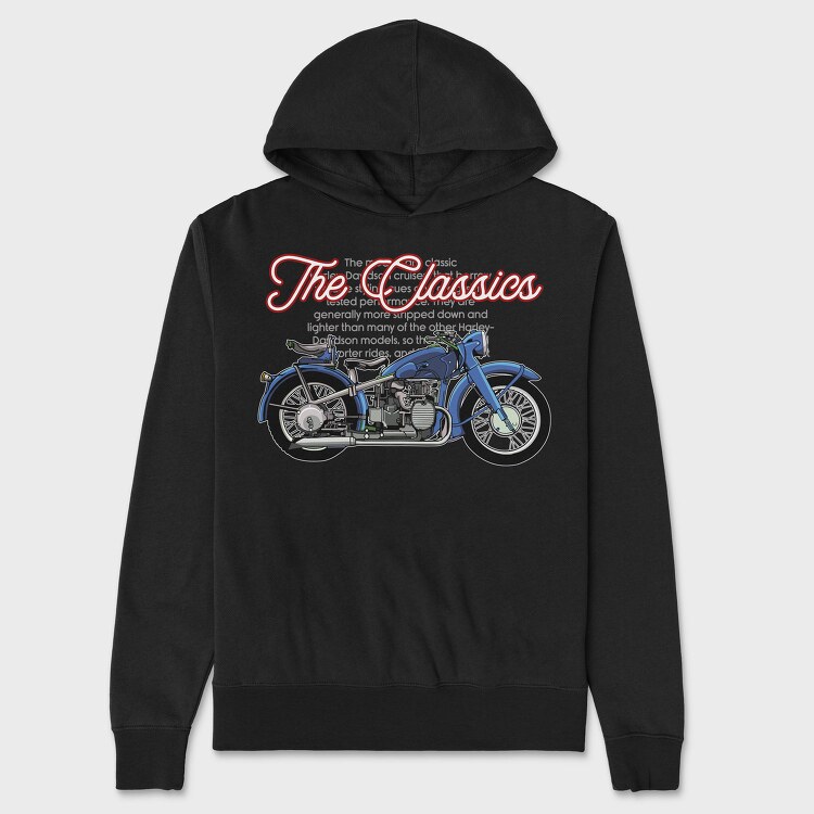 Harley Cruiser Classics, Hanorac Oversize Barbati (Unisex)