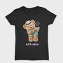 Hawaiian Bear Strumming, Tricou Femei