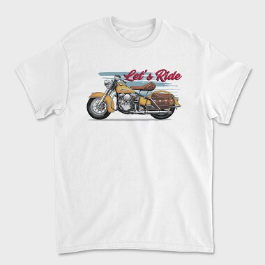 Lets Ride, Tricou Barbati (Unisex)