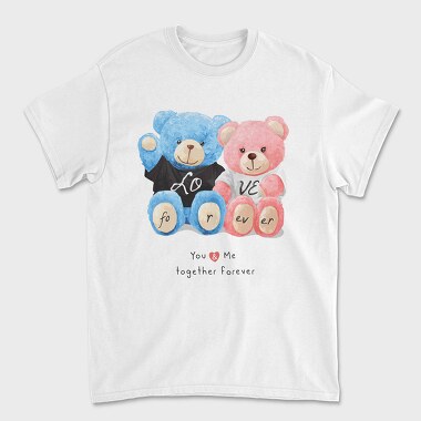 Love Forever Bears, Tricou Barbati (Unisex)