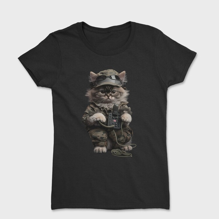 Military Cat, Tricou Femei