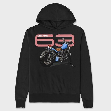 Motorcycle 69, Hanorac Oversize Barbati (Unisex)