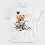 Bandaged Teddy Care, Tricou Barbati (Unisex)