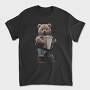 Bear Accordion Blues, Tricou Barbati (Unisex)