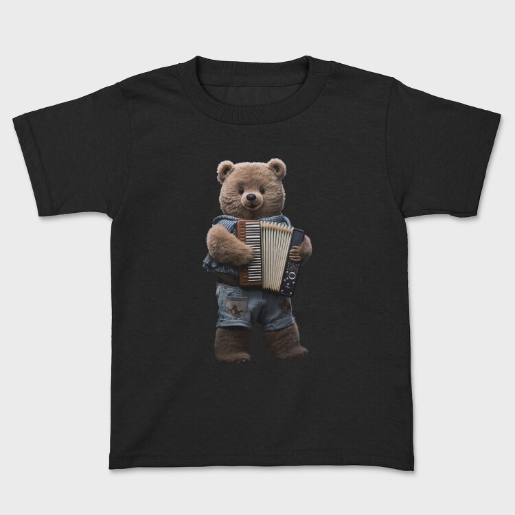 Bear Accordion Blues, Tricou Copii