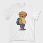 Bear Backpacker Cash, Tricou Barbati (Unisex)