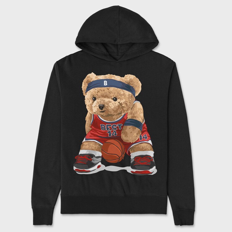 Best Bear 14, Hanorac Oversize Barbati (Unisex)