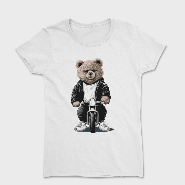 Biker Bear Ride, Tricou Femei