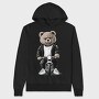 Biker Bear Ride, Hanorac Oversize Barbati (Unisex)