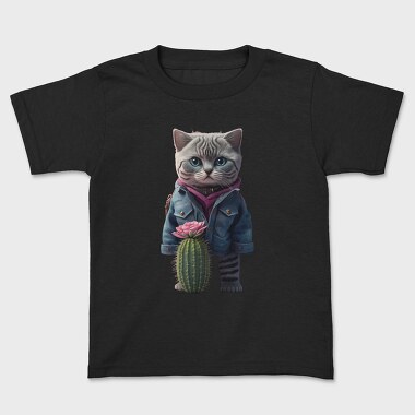 Cat Cactus Cool, Tricou Copii