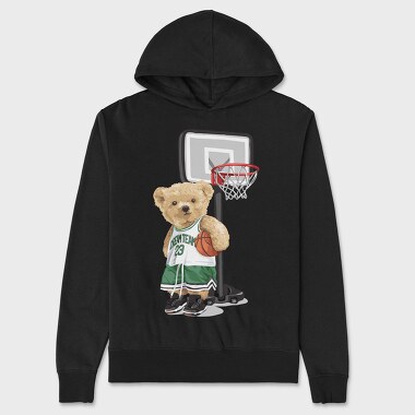 Dream Team Bear, Hanorac Oversize Barbati (Unisex)