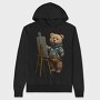 Teddy Bear Artist, Hanorac Oversize Barbati (Unisex)