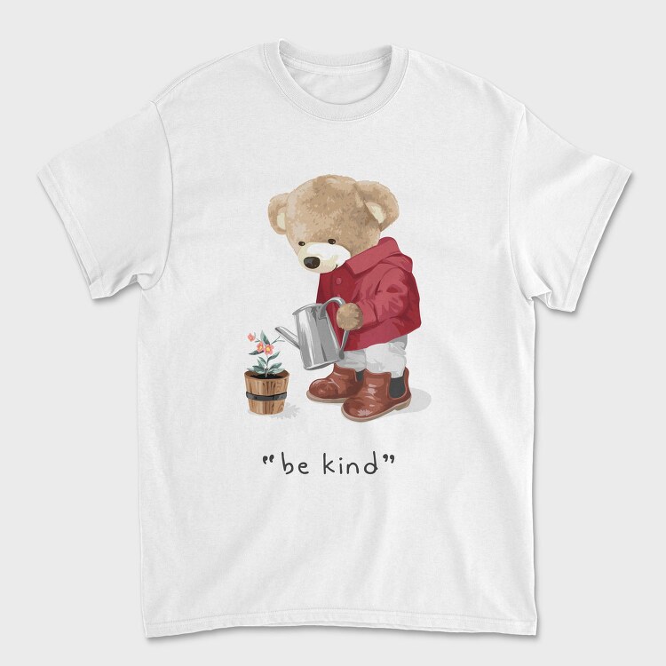 Teddy Bear Kindness, Tricou Barbati (Unisex)