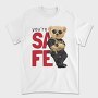 Teddy Bear Police Safe, Tricou Barbati (Unisex)