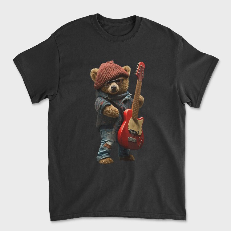 Teddy Rockstar 3, Tricou Barbati (Unisex)