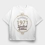 Vintage Limited Edition, Tricou Oversize Barbati (Unisex)