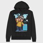 Traveling Bear, Hanorac Oversize Barbati (Unisex)