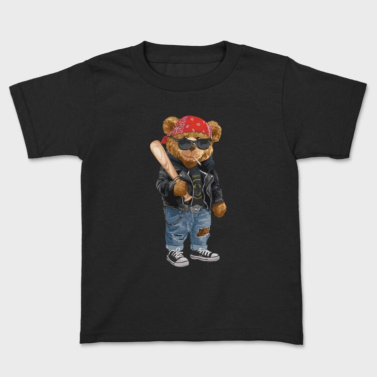 Urban Bear Biker, Tricou Copii