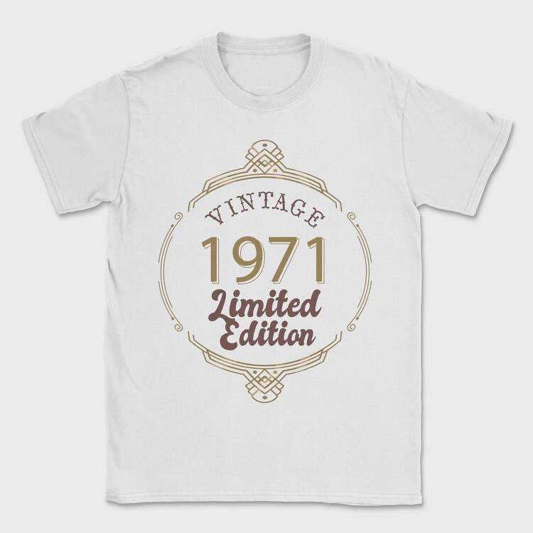 Vintage Limited Edition, Tricou Barbati (Unisex)