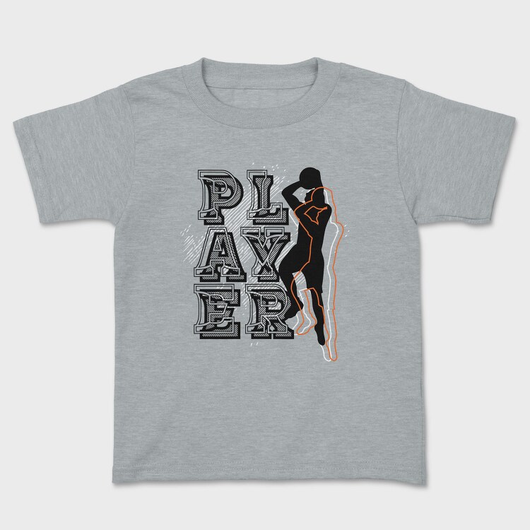 Player Silhouette, Tricou Copii