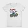 Ride Hard Stay Home, Tricou Femei