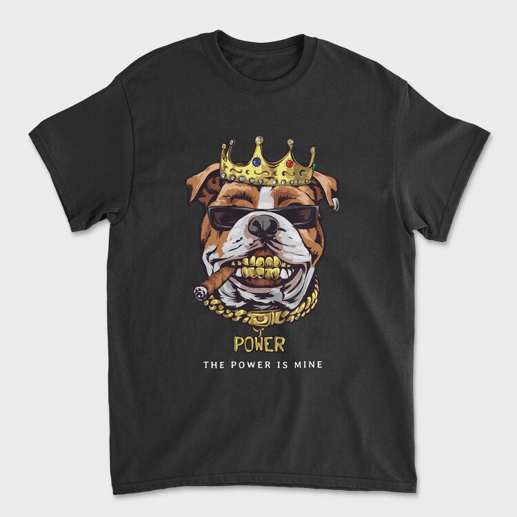 Royal Bulldog Power, Tricou Barbati (Unisex)