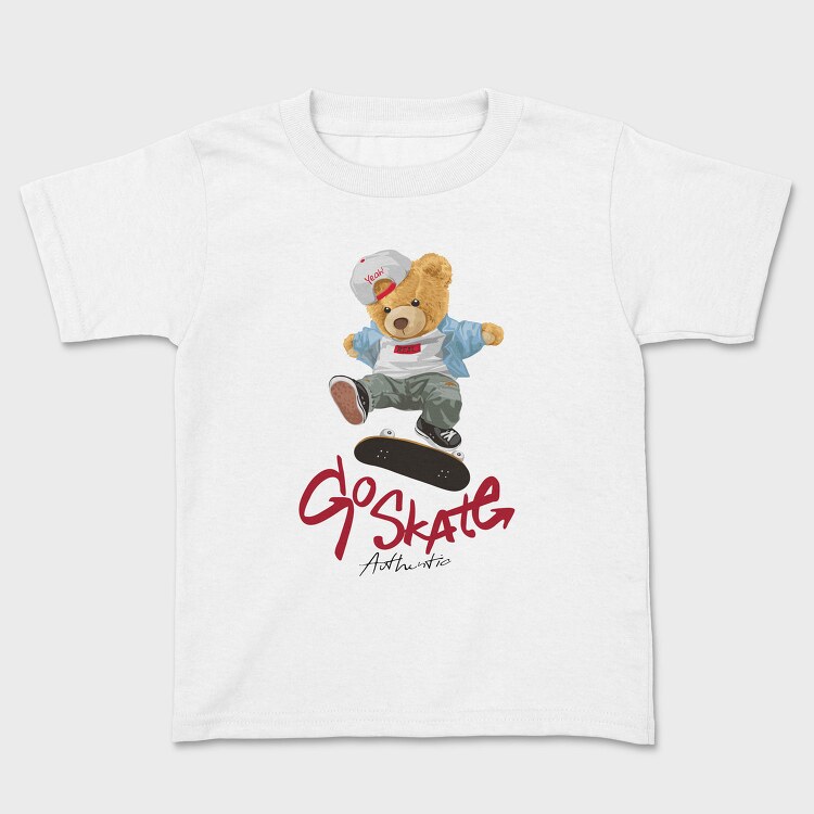 Skate Bear Yeah, Tricou Copii