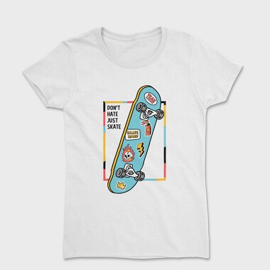 Skate Hard Yeah, Tricou Femei