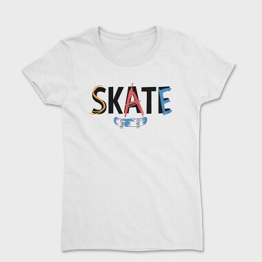 Skateboard Splash, Tricou Femei
