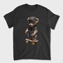 Skateboarding Bear, Tricou Barbati (Unisex)