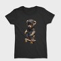 Skateboarding Bear, Tricou Femei