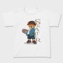 Skateboarding Teddy, Tricou Copii