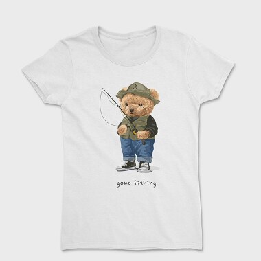Teddy Bear Fishing, Tricou Femei