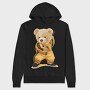 Teddy Bear Prisoner, Hanorac Oversize Barbati (Unisex)