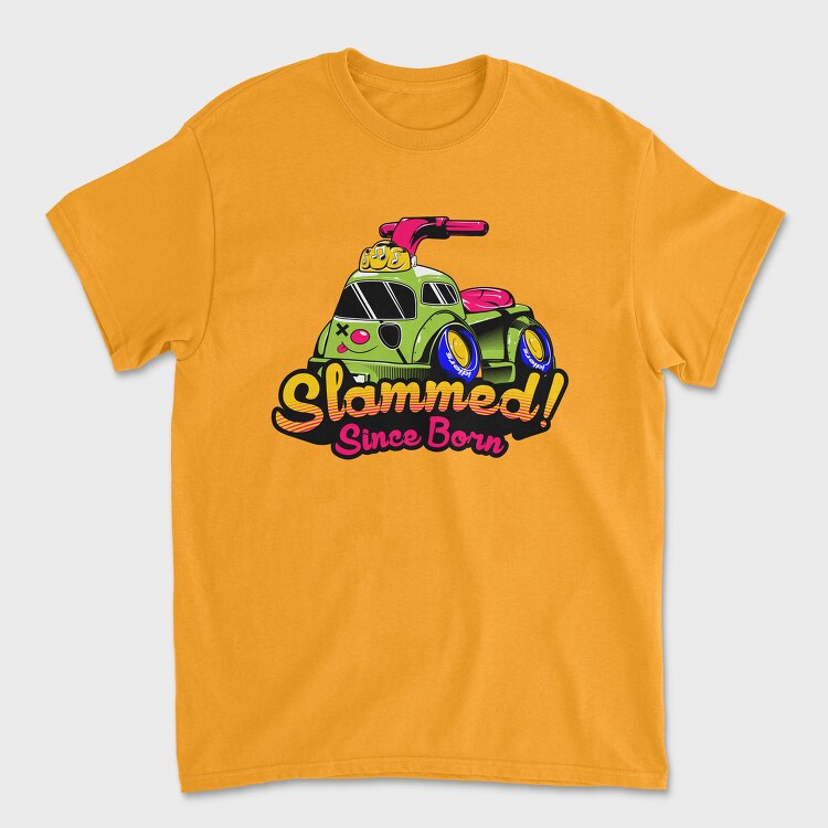 SLAMMED, Tricou Barbati (Unisex)