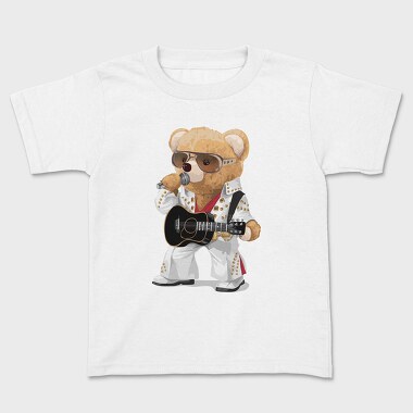 Teddy Elvis Guitar, Tricou Copii