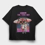 Vintage Get Out, Tricou Oversize Barbati (Unisex)