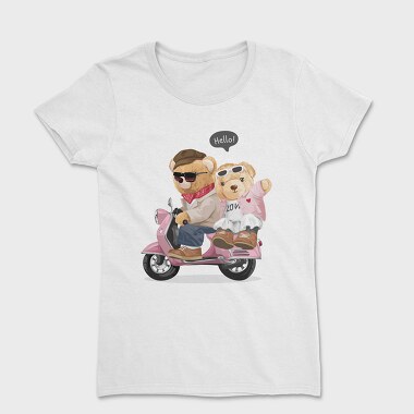 Teddy Hello Ride, Tricou Femei