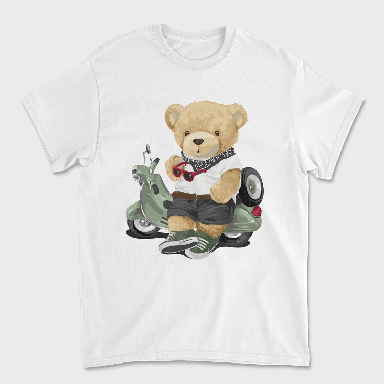 Teddy Rider, Tricou Barbati (Unisex)