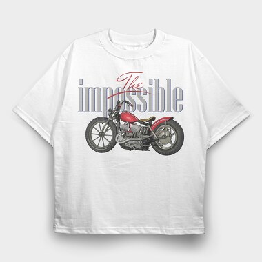 The Impossible Ride, Tricou Oversize Barbati (Unisex)