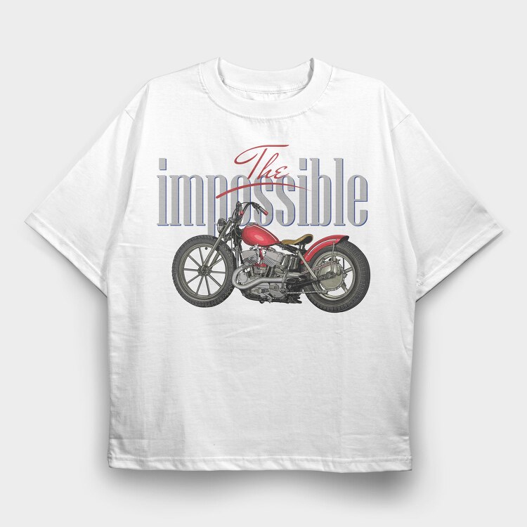 The Impossible Ride, Tricou Oversize Barbati (Unisex)