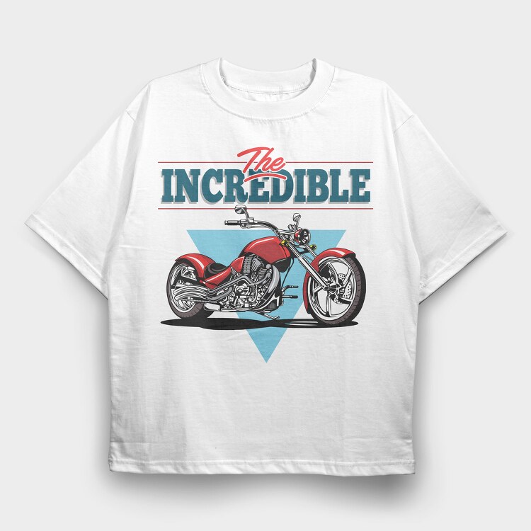 The Incredible Ride, Tricou Oversize Barbati (Unisex)