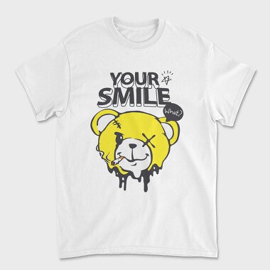 Your Smile What, Tricou Barbati (Unisex)