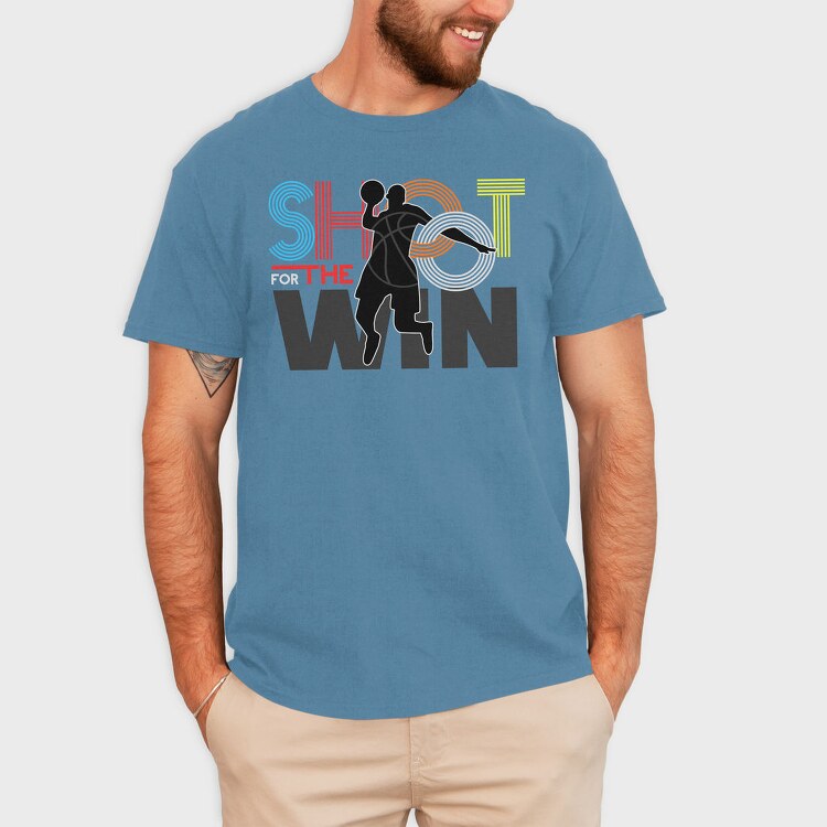 Shot For The Win, Tricou Barbati (Unisex)