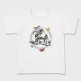 Vintage Cats Butterflies, Tricou Copii