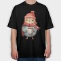 Chilly Bird Cup, Tricou Oversize Barbati (Unisex)