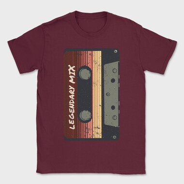 Vintage Cassette Legendary Mix, Tricou Barbati (Unisex)