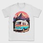 Vintage Bus, Tricou Barbati (Unisex)