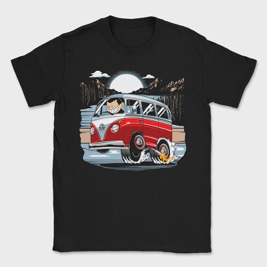 VW Kombi, Tricou Barbati (Unisex)