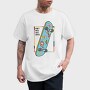 Skate Hard Yeah, Tricou Barbati (Unisex)